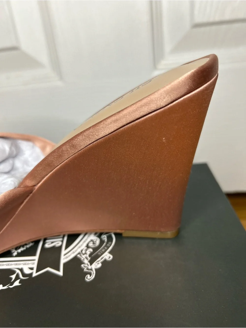 Silent D Katia Wedges Satin